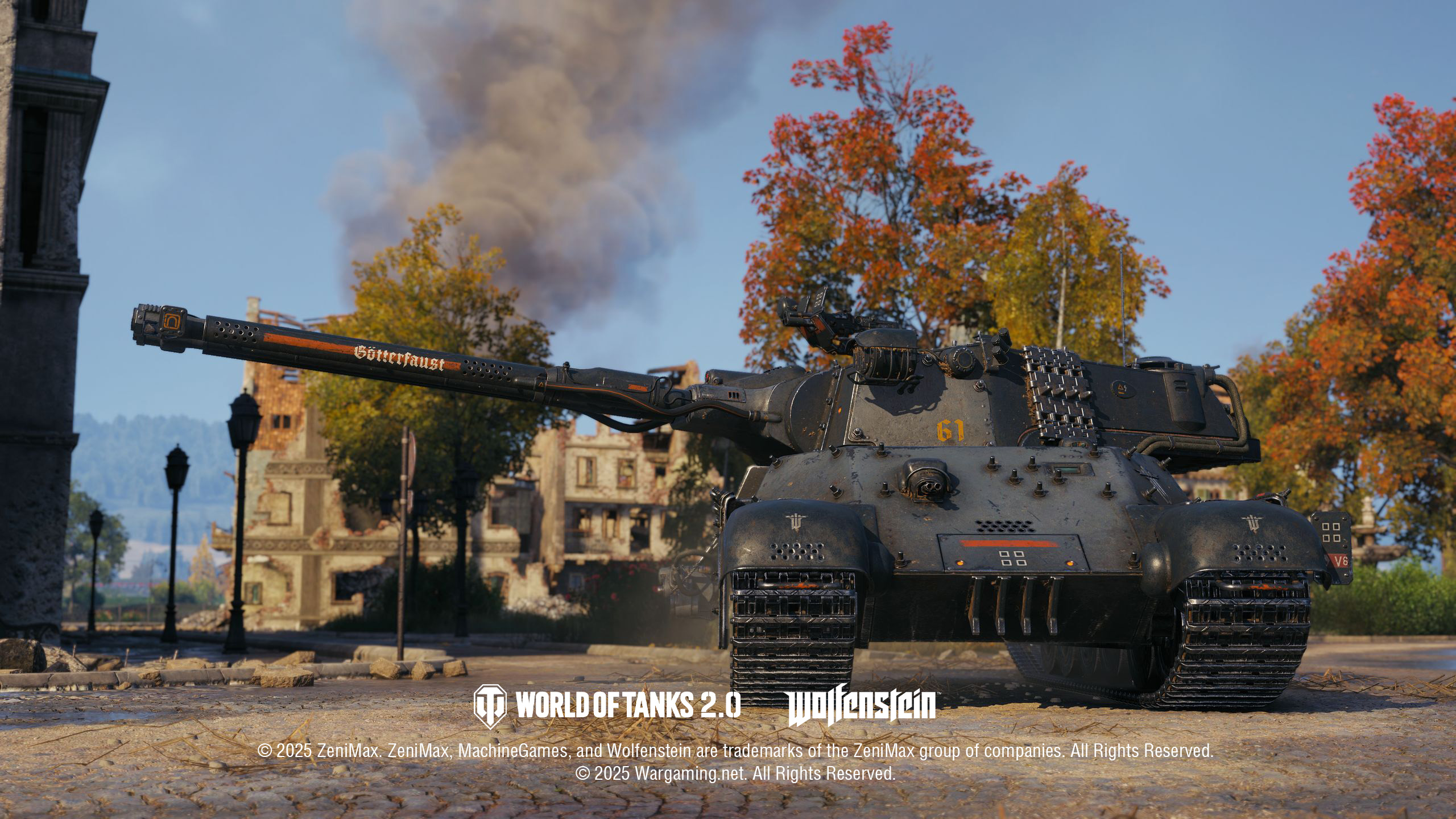 World of Tanks x Wolfenstein crossover - czołg Zwilling #4