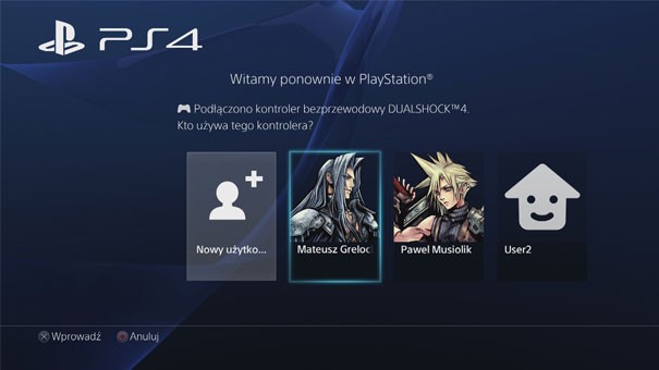 Prezentujemy polski interfejs PlayStation 4