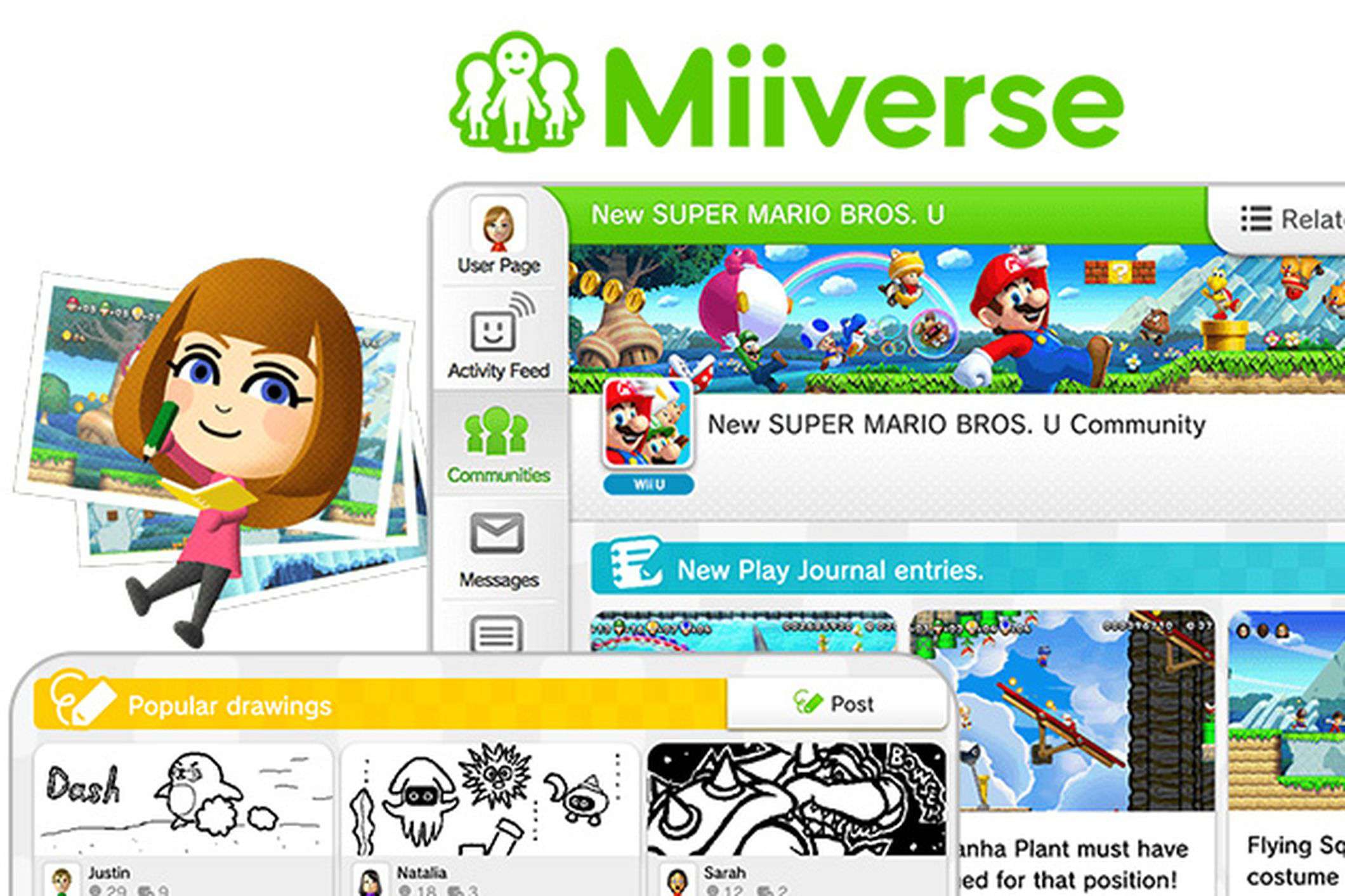 Koniec Miiverse. Nintendo zamyka swoją platformę społecznościową