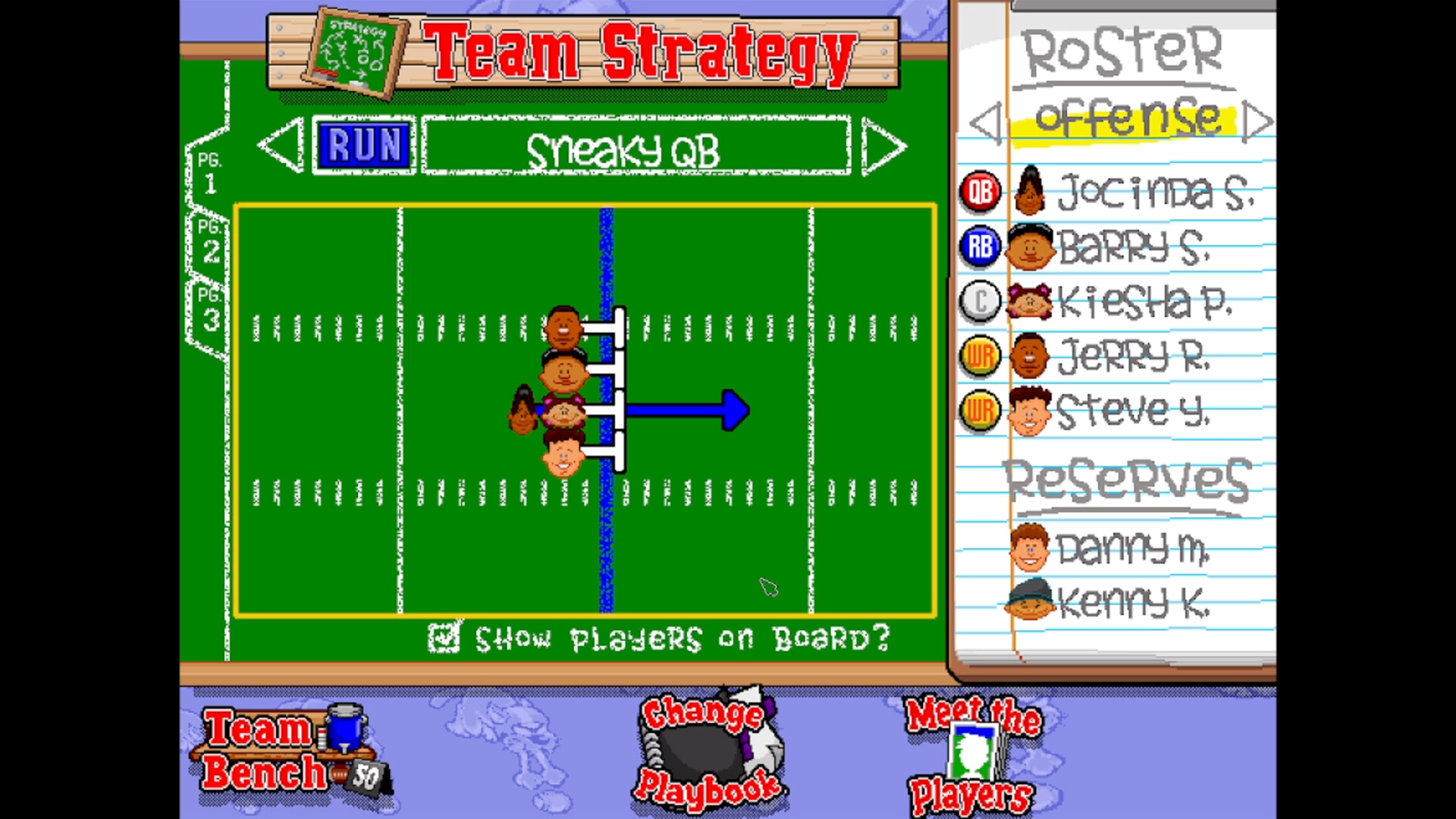 Backyard Football ‘99 #10