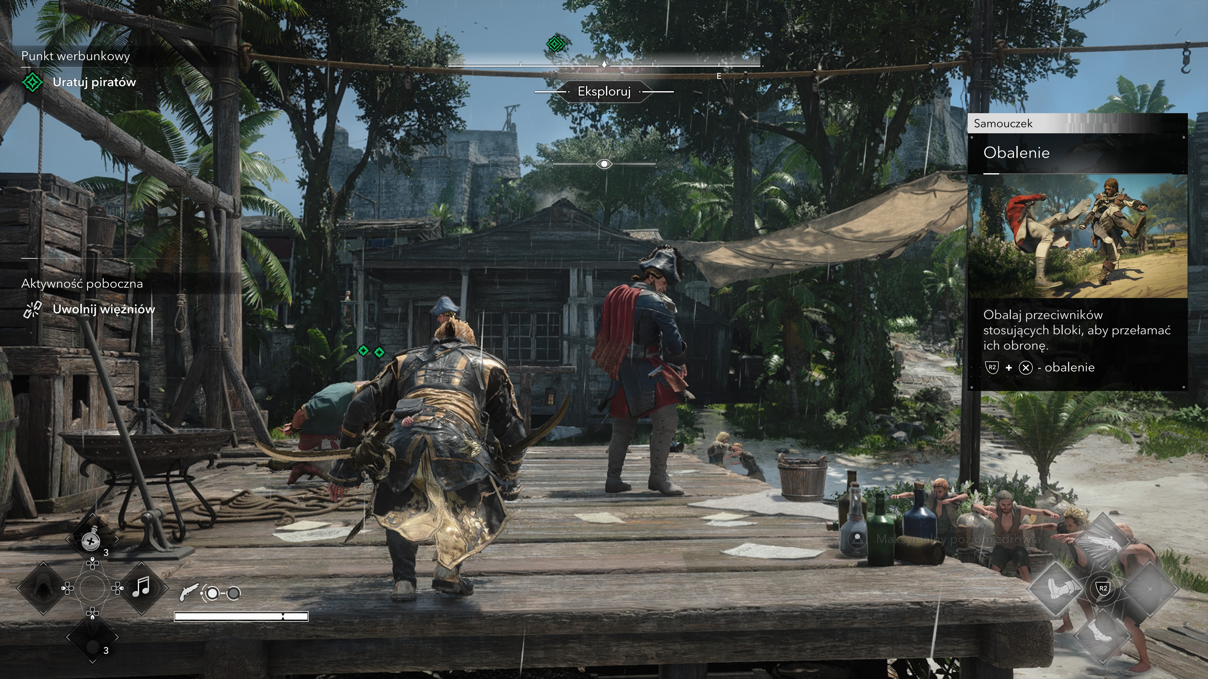 Assassin's Creed Black Flag - Punkt werbunkowy: Nassau, Old Avery, piraci