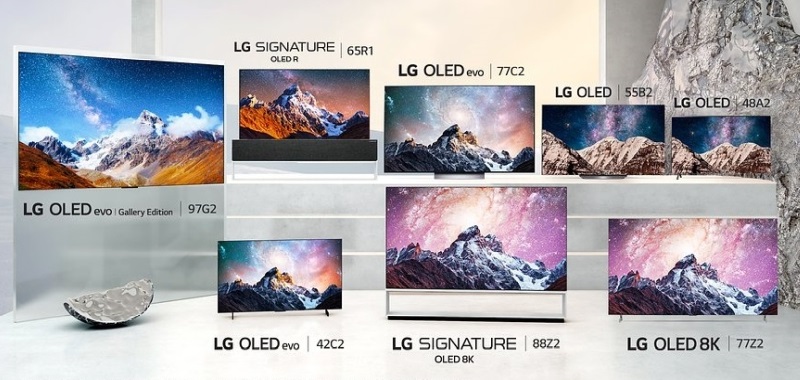LG OLED na 2022 rok zaprezentowane. Od 41 do 97-cali! Firma pokazała sprzęt „przystosowany do gier”