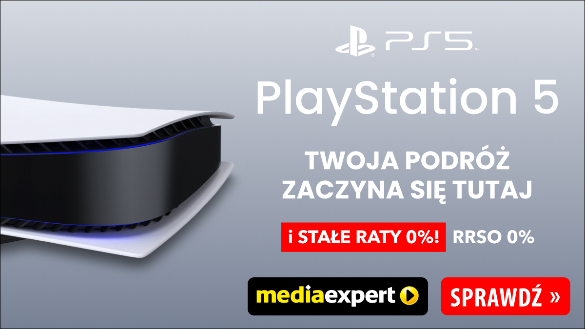 Twoja podróż zaczyna się z PlayStation 5 - play has no limits! Sprawdź w Media Expert