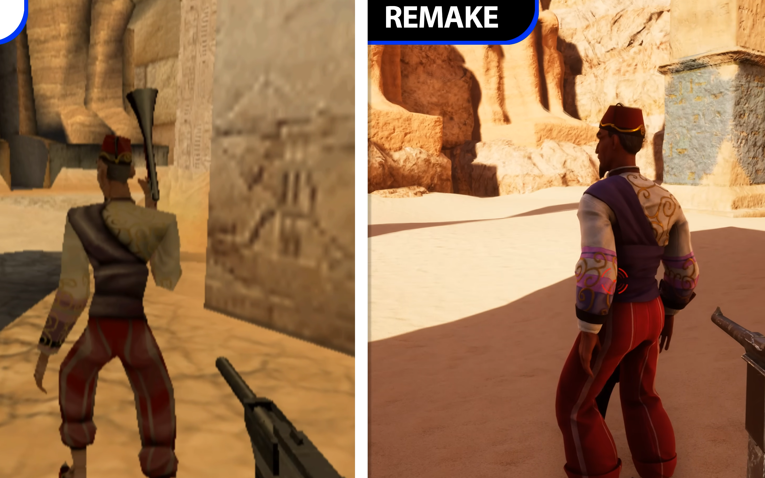 Aż trudno uwierzyć, że to jest za darmo. Porównanie grafiki w TimeSplitters Rewind