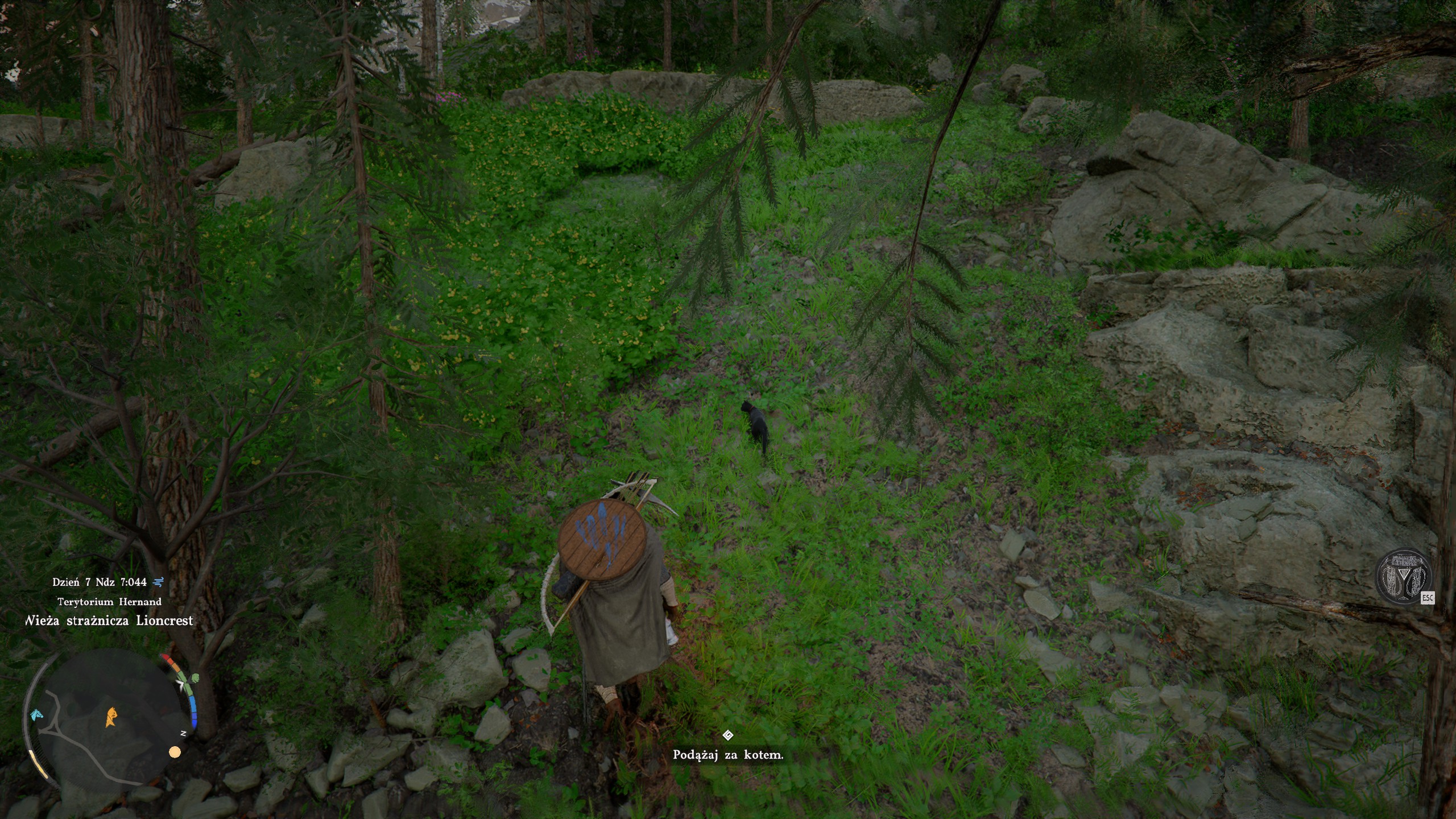 Crimson Desert - Ponowne spotkanie: dziecko, kot, podnoszenie przedmiotów