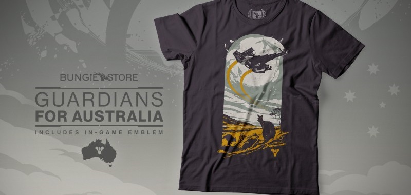 Destiny 2 pomaga Australii. Bungie zachęca do kupowania charytatywnych koszulek