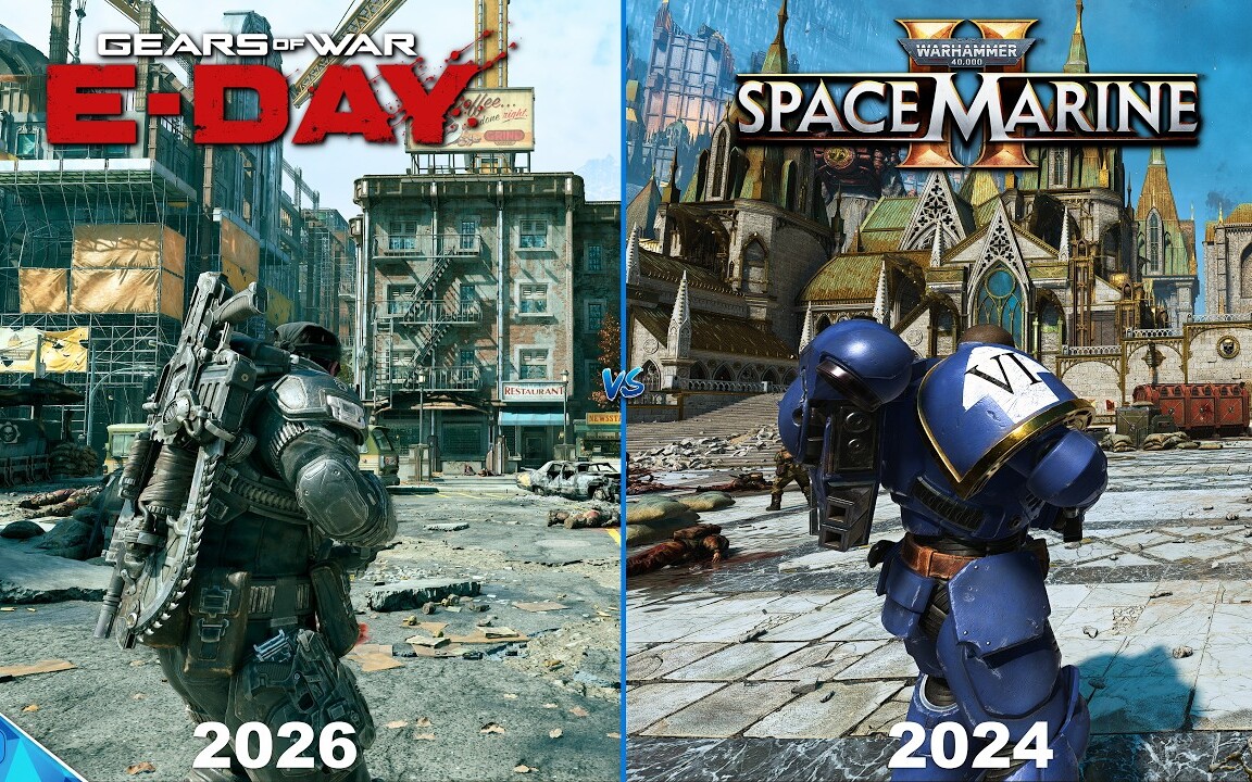 Graficzne starcie gigantów gatunku strzelanek TPP. Unreal Engine 5 vs Swarm Engine