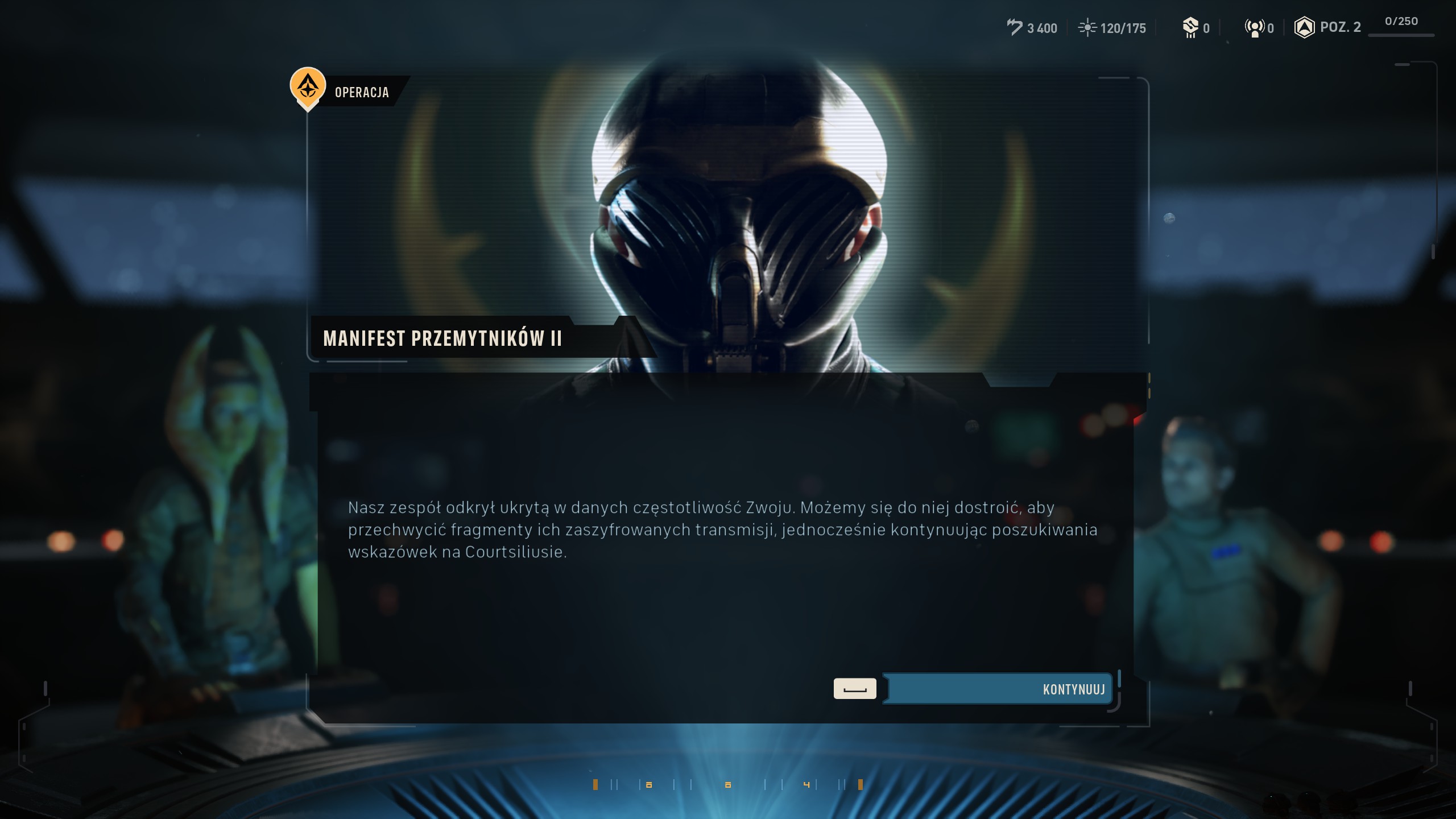 Star Wars Zero Company - Manifest przemytników: Cykl 5, Cykl 6, aktywność kryzysowa
