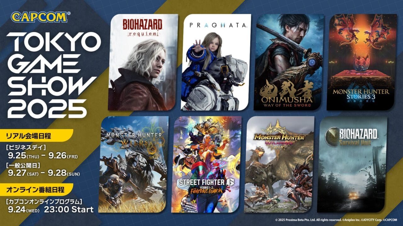 Capcom TGS 2025 line-up