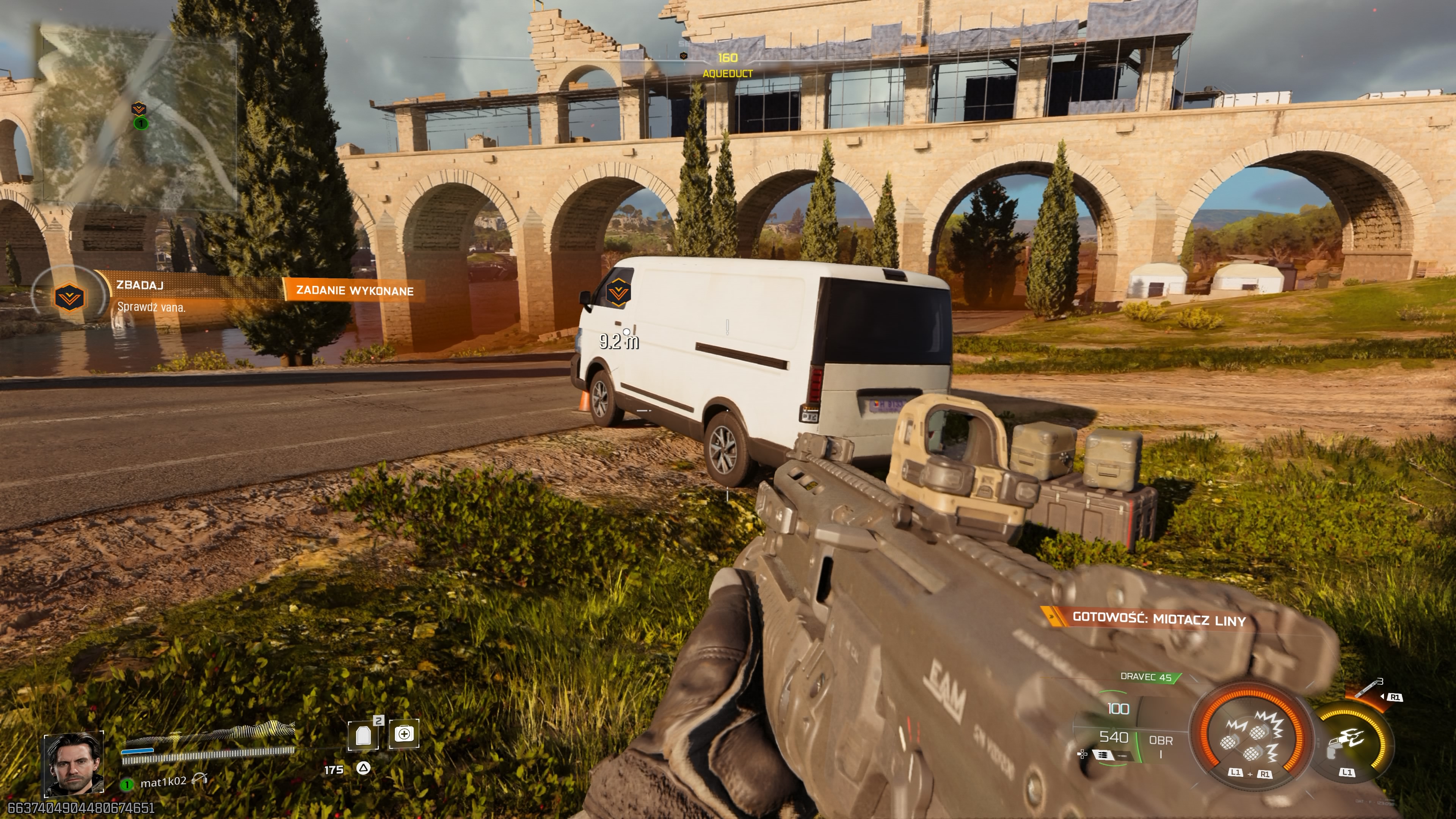 Call of Duty Black Ops 7 - Eskalacja: akwedukt, van, Zaveri, Priya, serwery