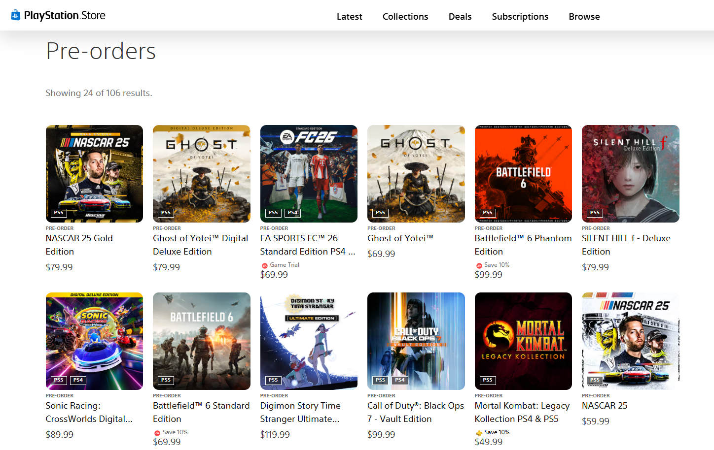 Ghost of Yotei preordery w USA wrzesień 2025