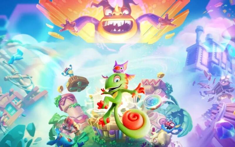 Yooka-Replayee to list miłosny do platformówek 3D. Nowy pokaz rozgrywki od Playtonic