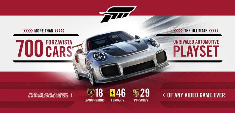 Forza Motorsport 7. Pełna lista samochodów wygląda wyśmienicie!