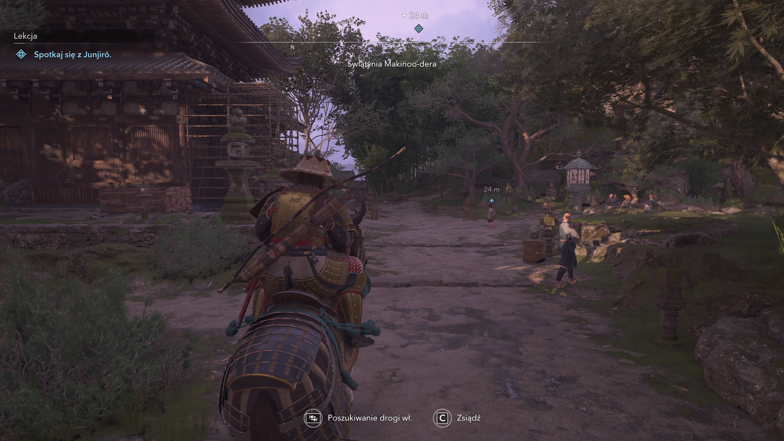 Assassin's Creed Shadows - Bo tak i już, Lekcja: mnich, nowa broń Naoe, Meiran, mistrz Bo