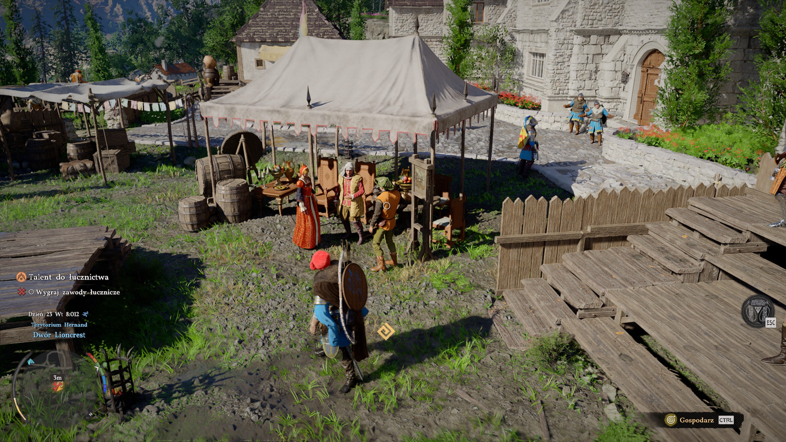 Crimson Desert - Talent do łucznictwa: zawody strzeleckie