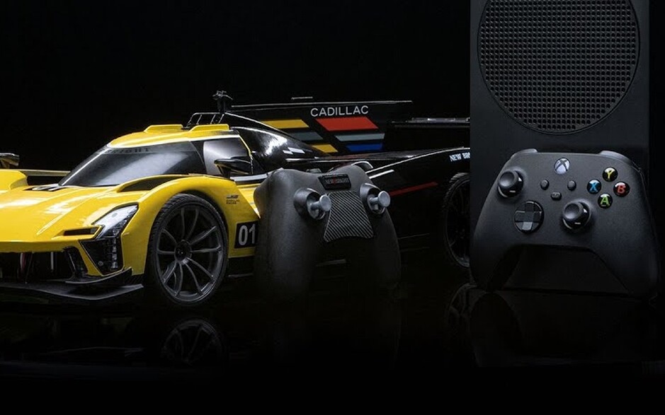 Xbox Series S jako zdalnie sterowany samochód z Forza Motorsport