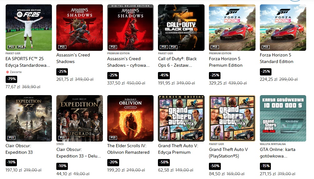 Letnia Wyprzedaż PlayStation Store