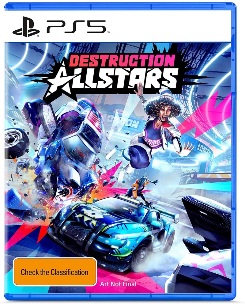 Gry z PS5 na Amazonie. Sklep prezentuje okładki z Returnal, Sackboy, Destruction Allstars i Gran Turismo 7