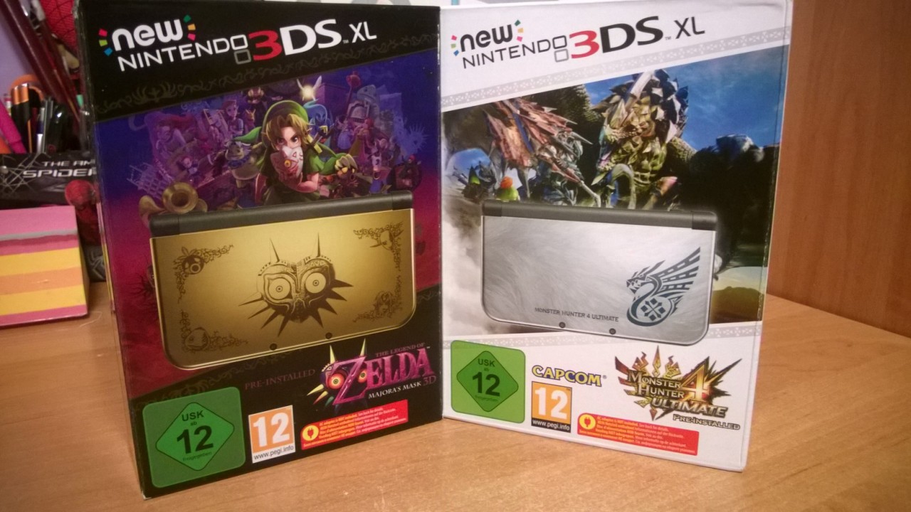 Dla znudzonych VITĄ: Prezentacja NEW 3DS XL ! Aktauzliacja: Transfer danych z starego 3DS + unboxing limitki Zeldy :)