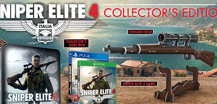 Model karabinu w edycji kolekcjonerskiej Sniper Elite 4 - sklep zdradza zamiary 505 Games