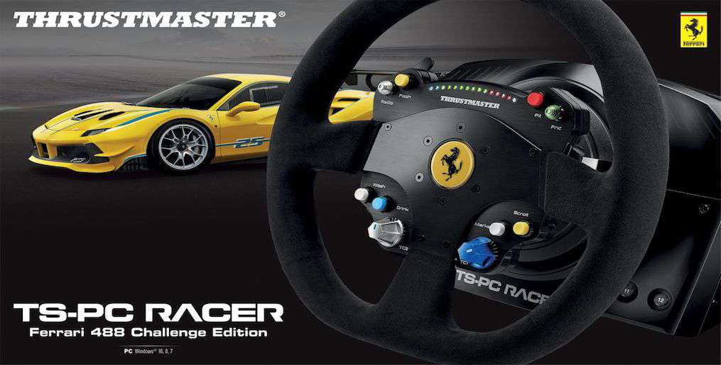 Thrustmaster zapowiada TS-PC Racer Ferrari 488 Challenge Edition