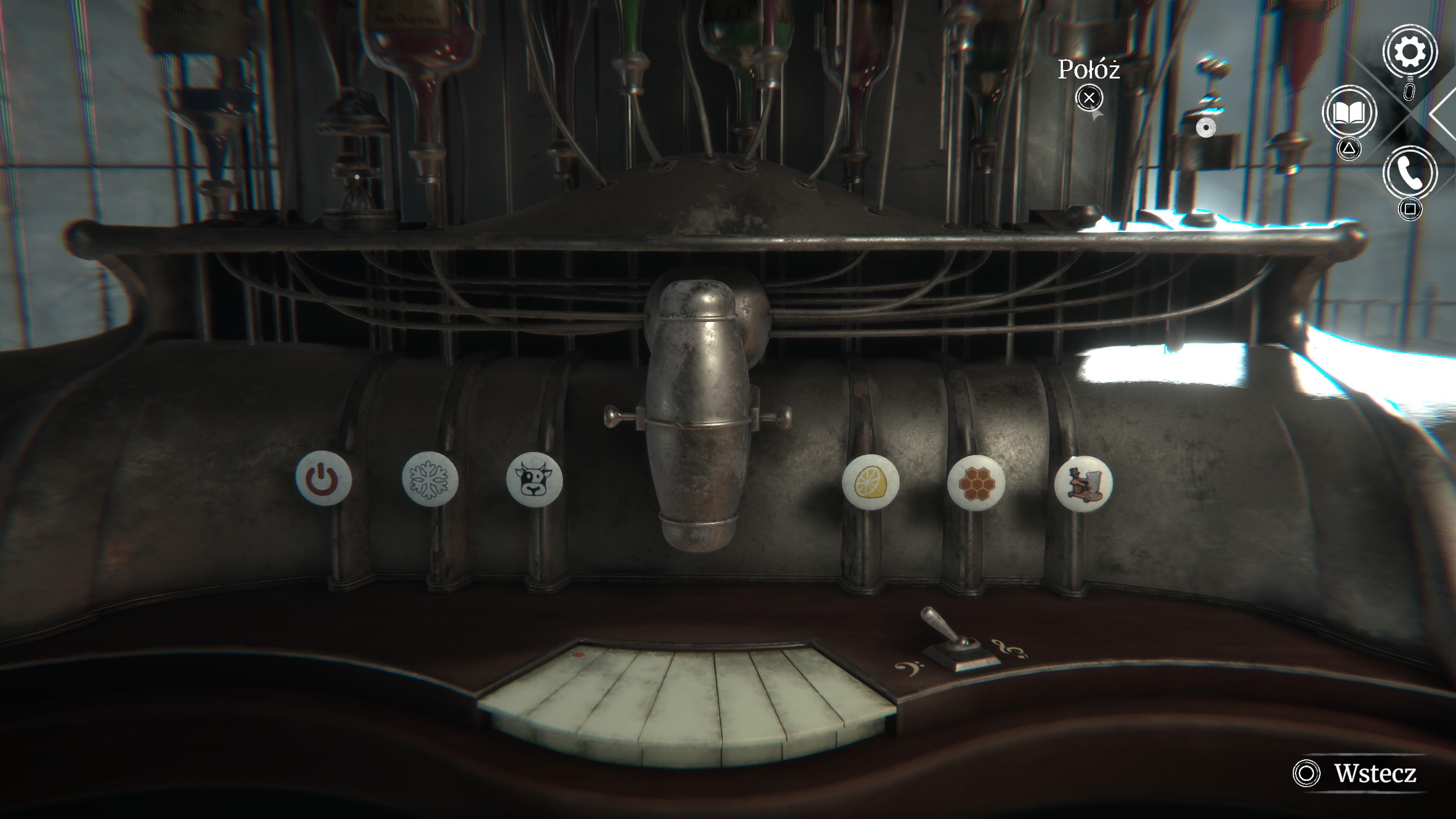 Syberia Remastered - Aralbad: zapomniane źródła, hotel, Feliks, klawiatura, spa, James, Helena, molo, drink