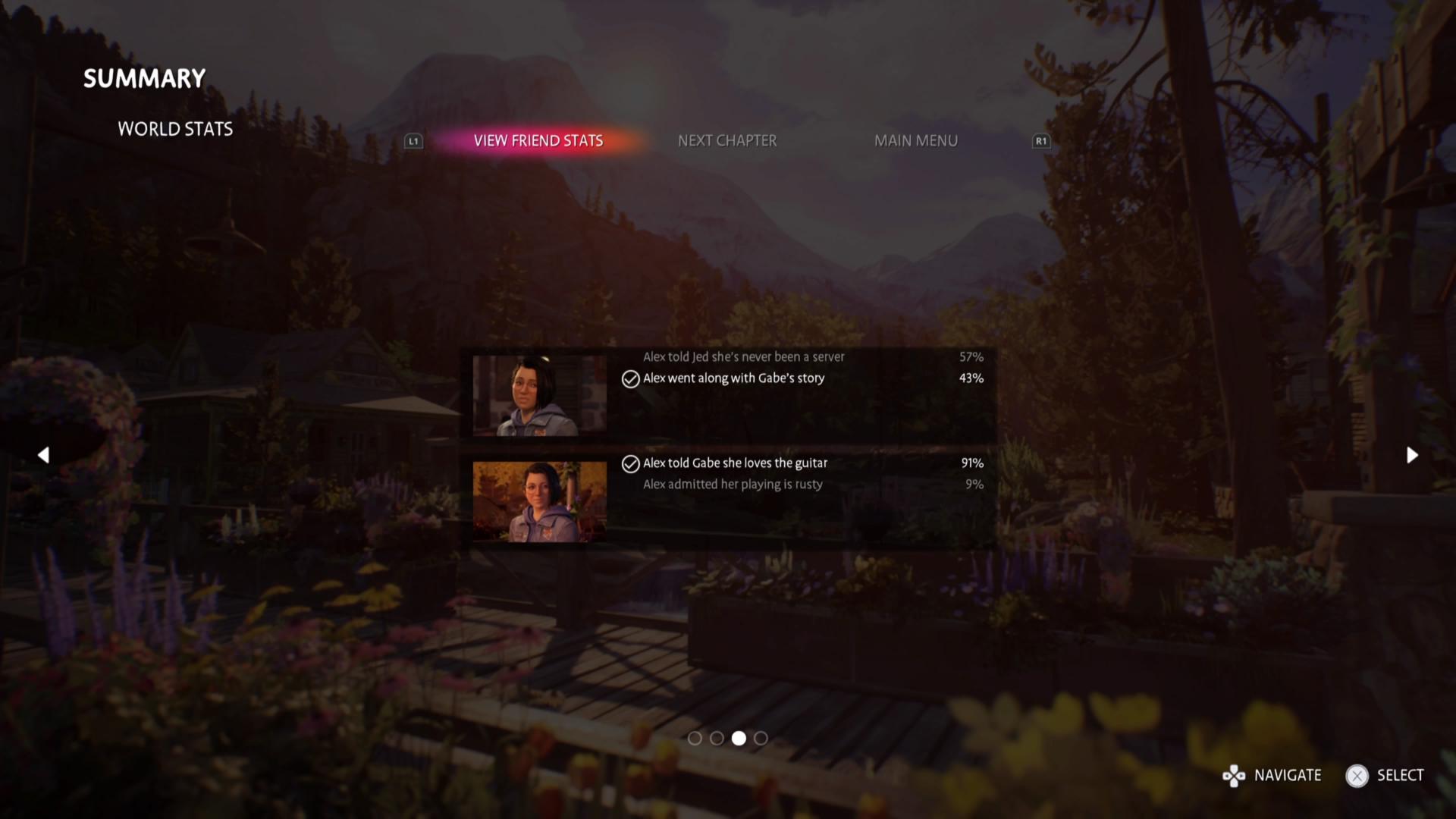 Life is Strange 3 True Colors - Pozostałe wybory w rozdziale 1