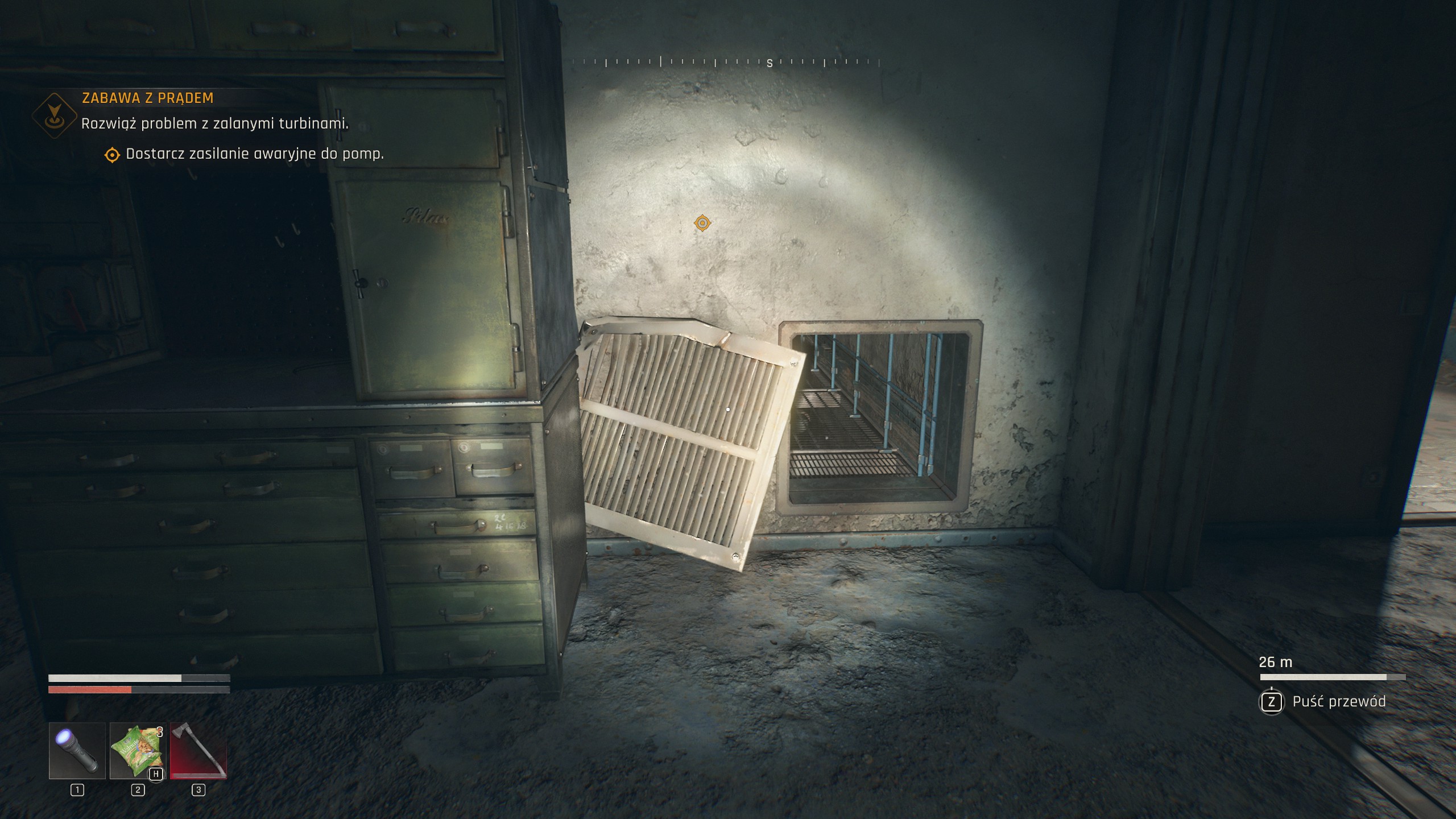 Dying Light The Beast - Zabawa z prądem: hydroelektrownia, brygadzista Largo, turbiny, woda