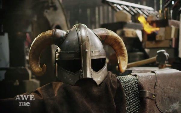 Płatnerze z Man at Arms stworzyli Iron Helmet z The Elder Scrolls V: Skyrim