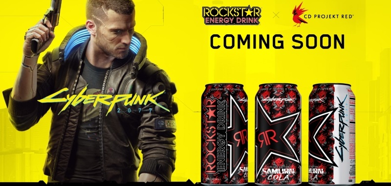 Cyberpunk 2077 x Rockstar Energy Drink. Reklama zapowiada nową współpracę