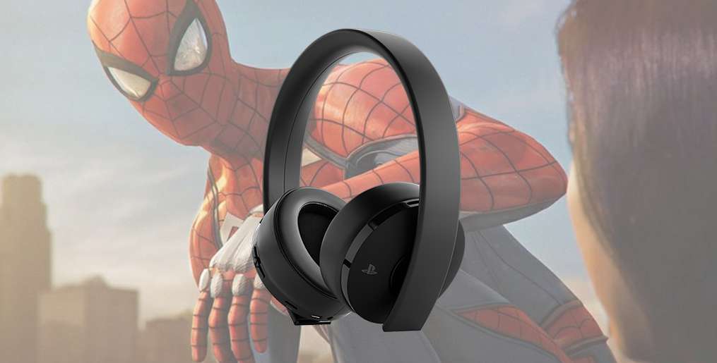 Gold Wireless Headset najlepsze do Spider-Mana, God of Wara, PS VR