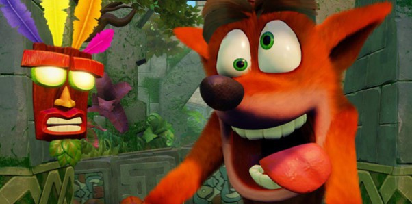 Crash Bandicoot N. Sane Trilogy. Poziom Upstream na nowym wideo