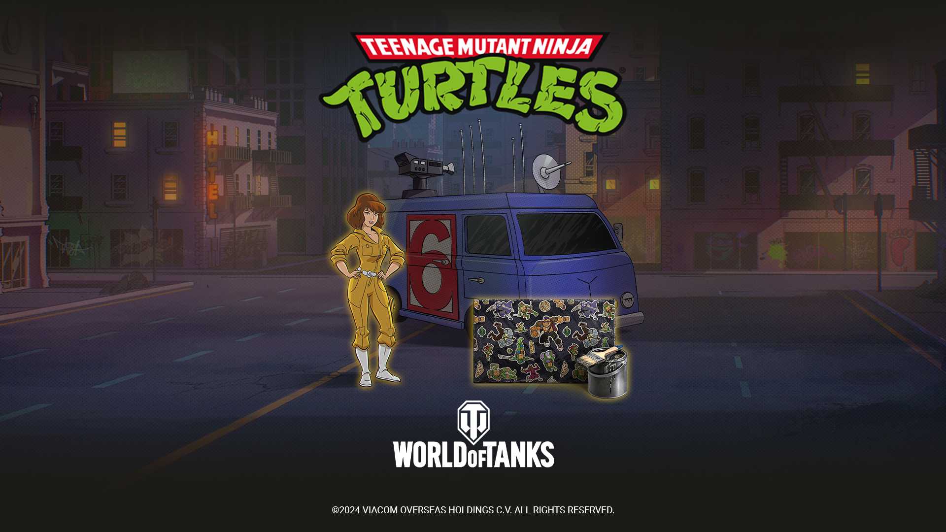 World of Tanks x Teenage Mutant Ninja Turtles - April