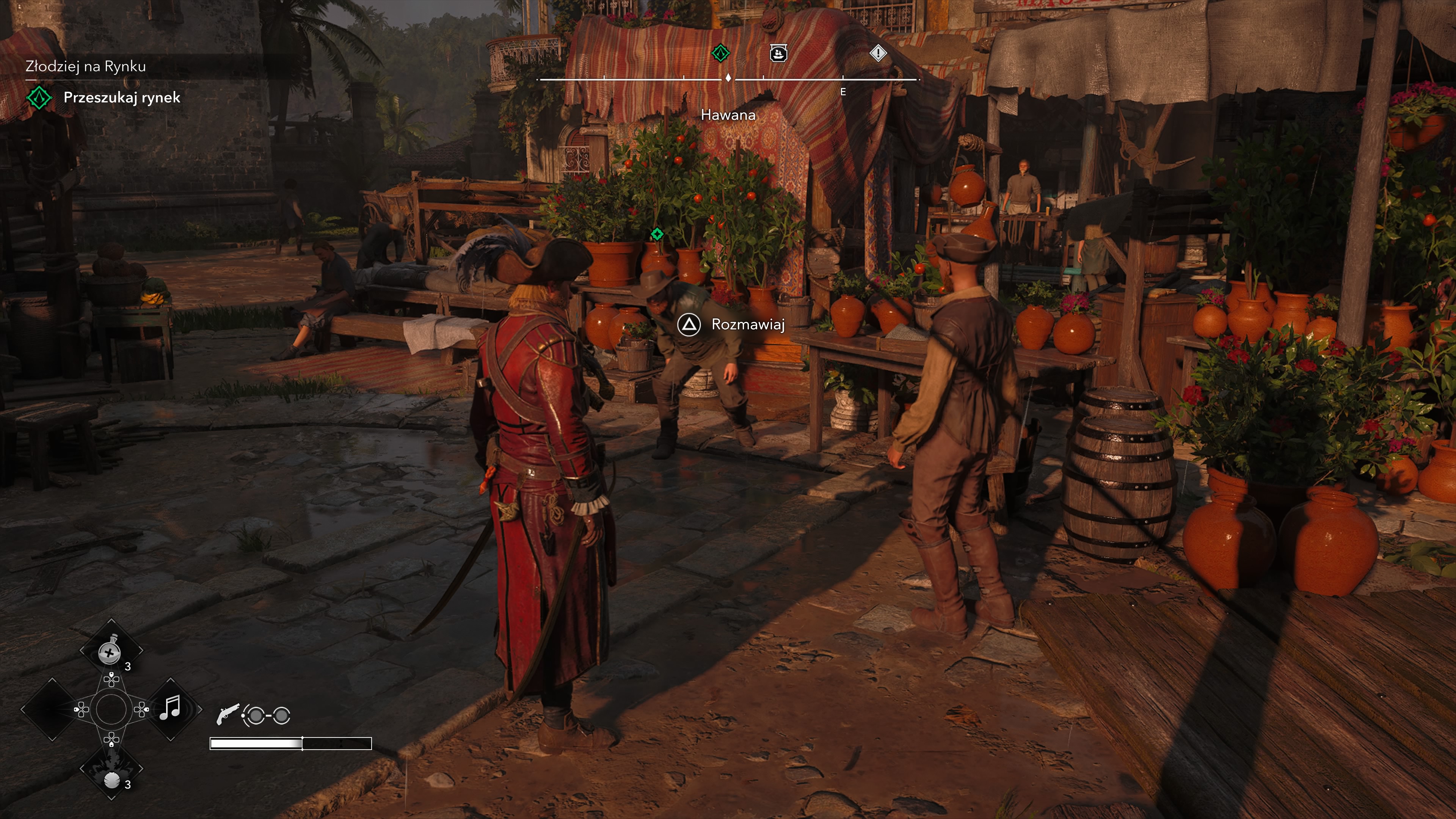 Assassin's Creed Black Flag Resynced - Rhona Dinsmore, Kantor jest atakowany, Złodziej na rynku