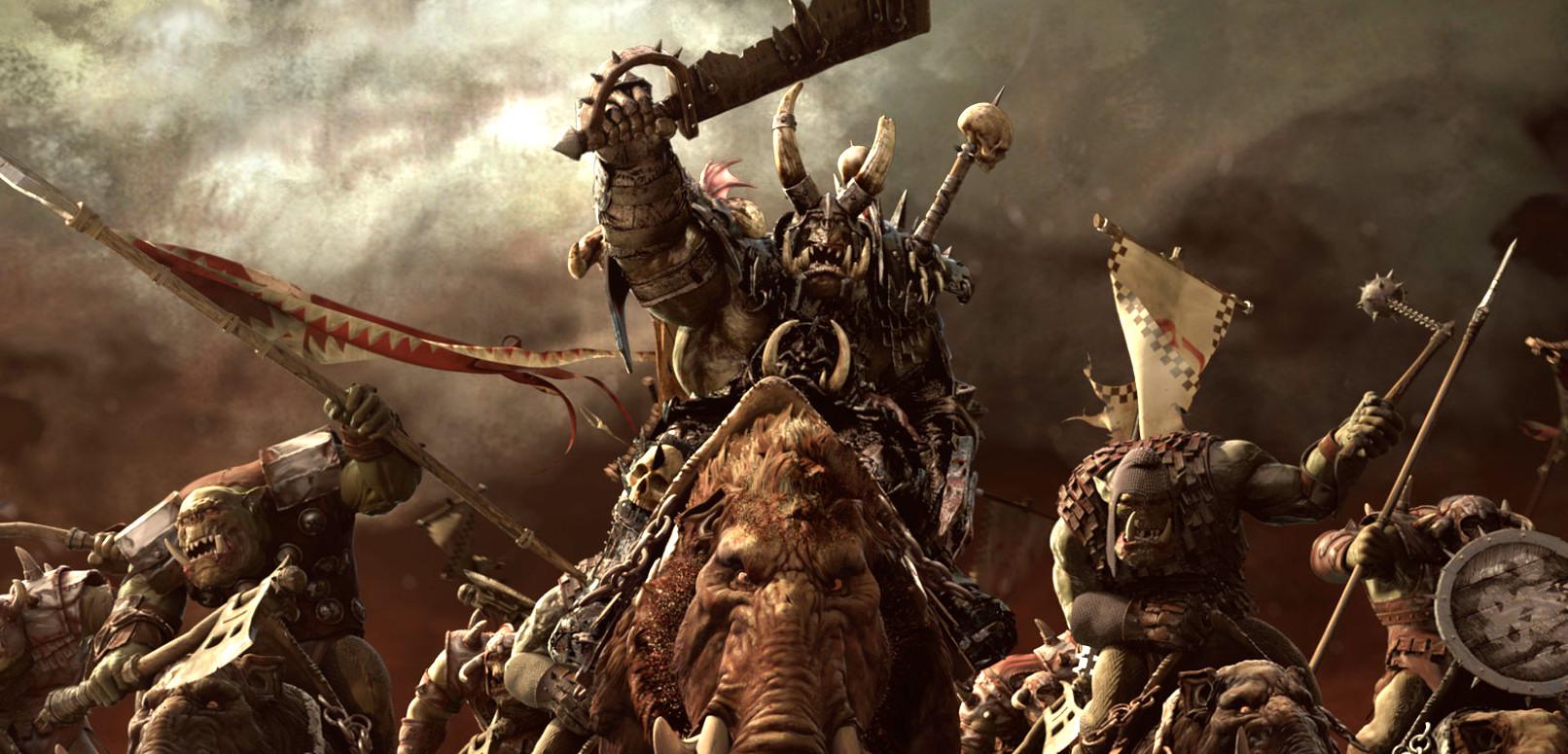 Armia orków daje popalić ludziom w zwiastunie Total War: Warhammer