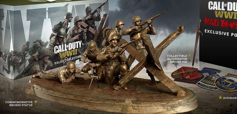 Call of Duty: WWII z efektowną kolekcjonerką