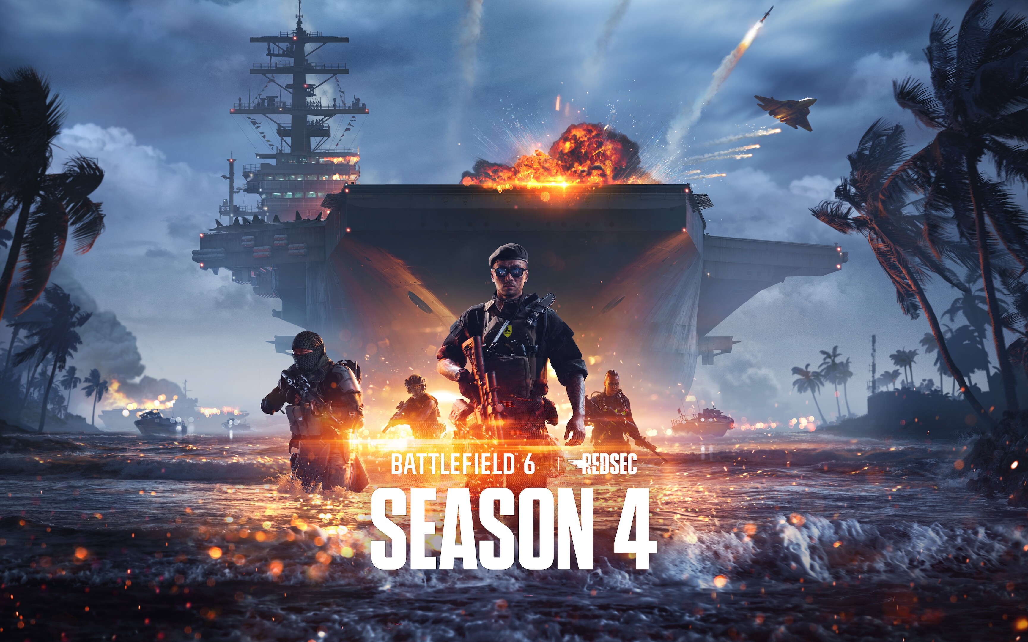 Battlefield 6 wypływa na szerokie wody. Sezon 4 przywróci walkę morską i połączy grę z Top Gun