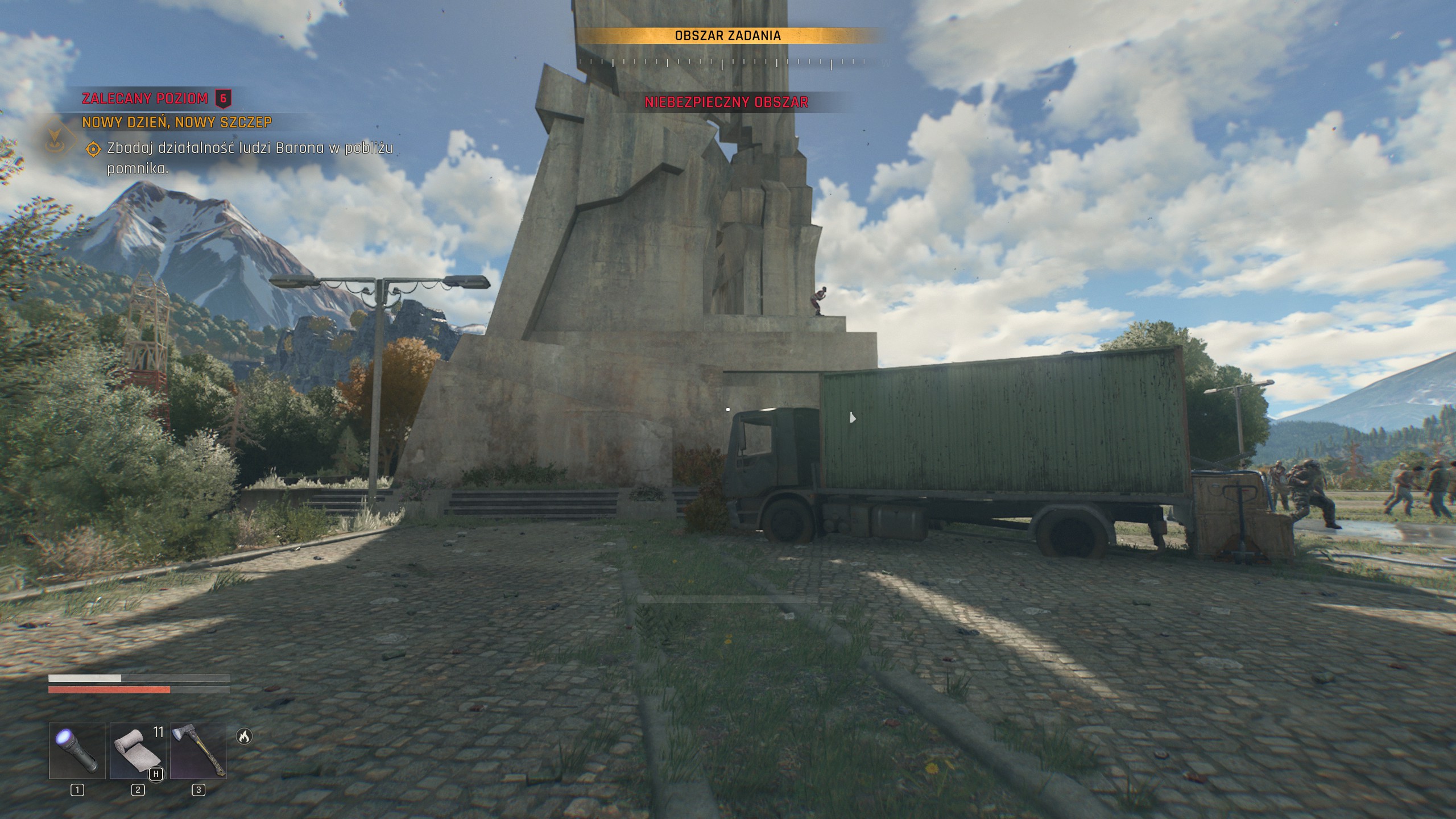 Dying Light The Beast - Nowy dzień, nowy szczep: pomnik