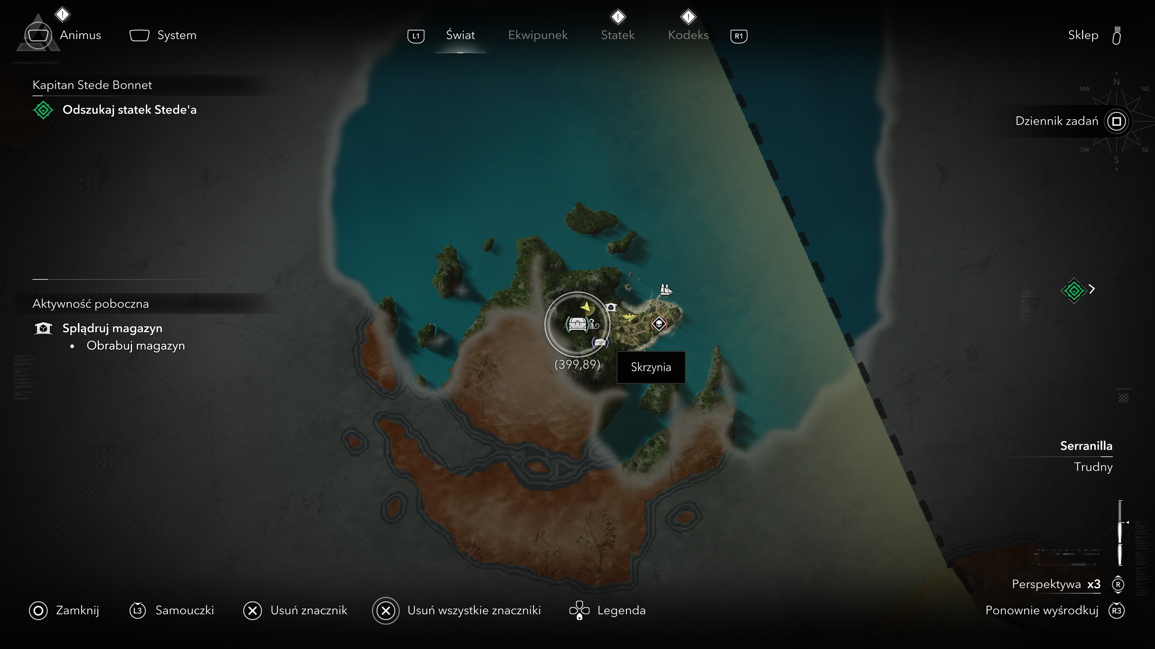 Assassin's Creed Black Flag Resynced - Sekrety na New Bone