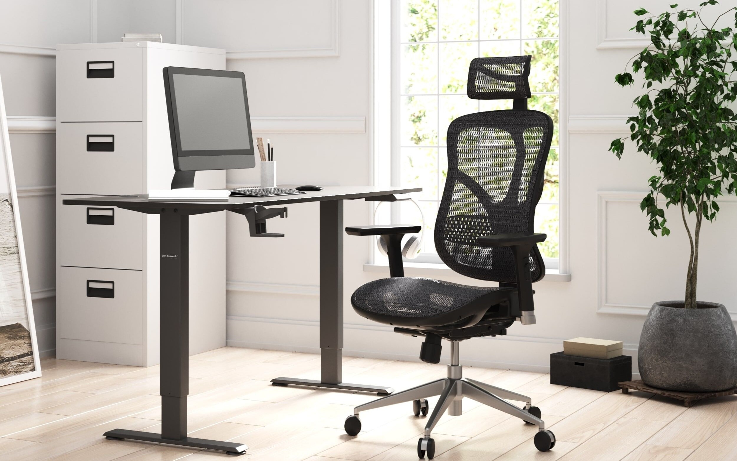 Fotel gamingowo-biurowy Diablo Chairs V-Basic z siatki przewiewnej - za 699 zł (rabat 512 zł)