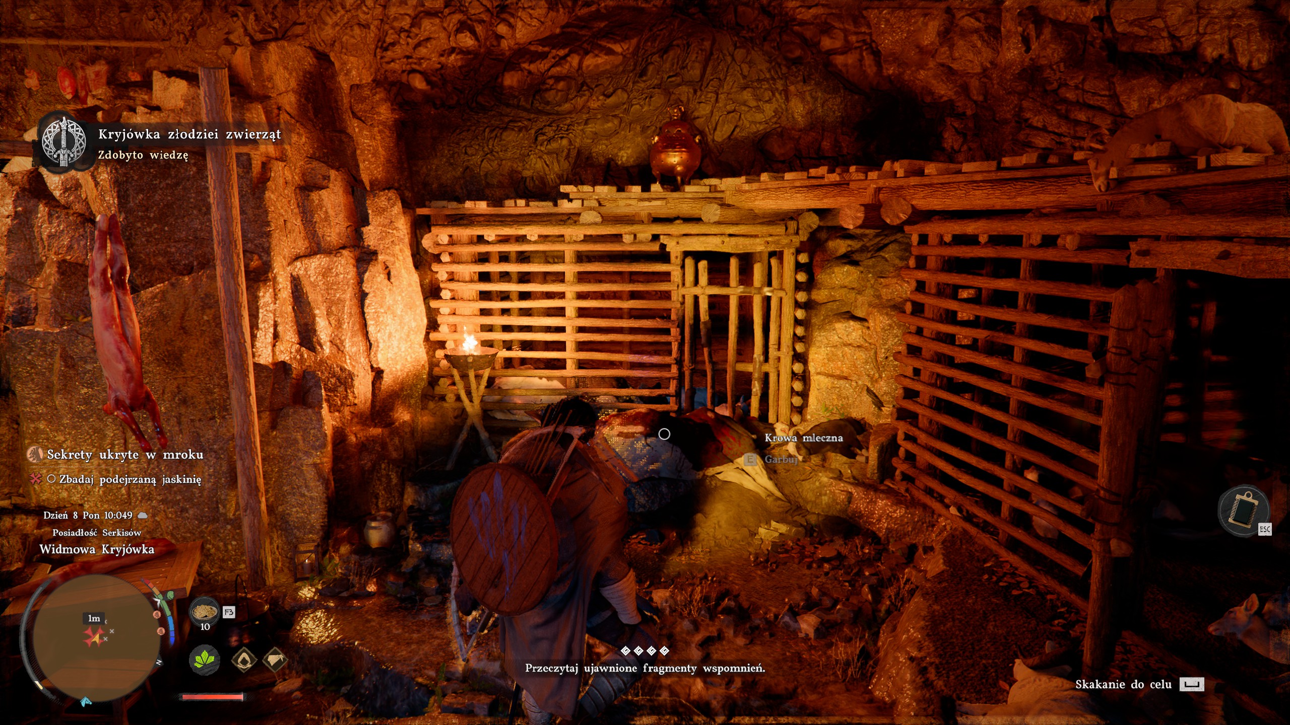 Crimson Desert - Zaginiony towarzysz, sekrety ukryte w mroku: Willian, Kudłaczek, pijak, jaskinia, wspomnienie