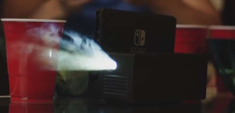 Nintendo Switch z mobilnym projektorem. Wystartowała zbiórka na nietypowy produkt
