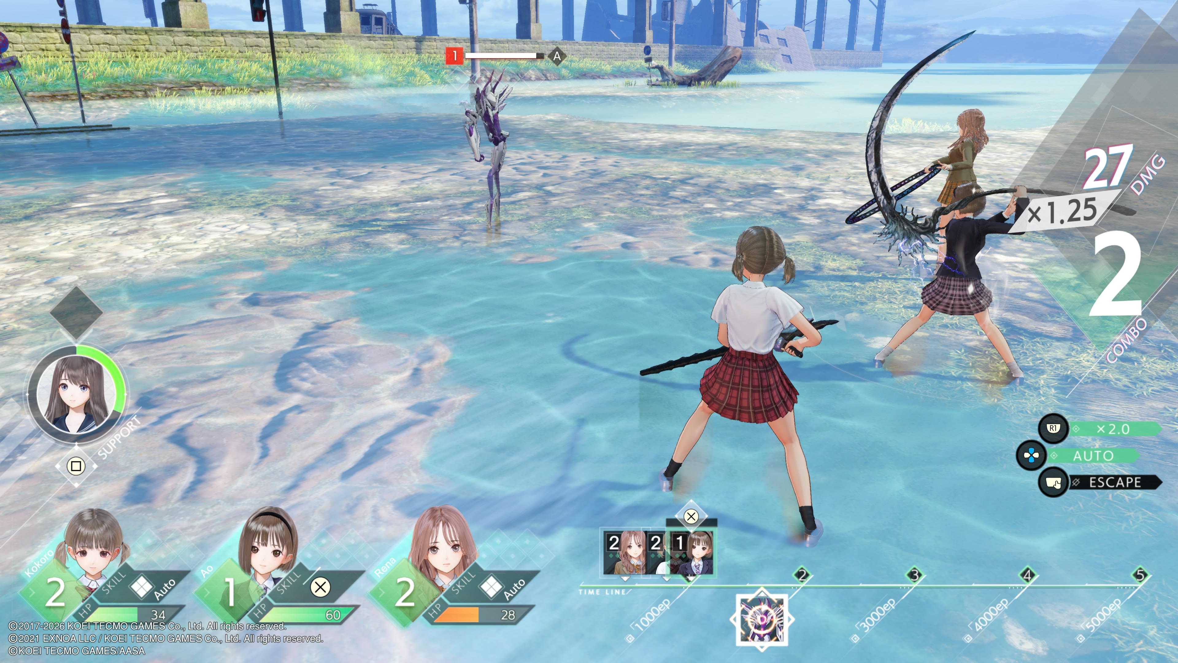 Blue Reflection Quartet #2
