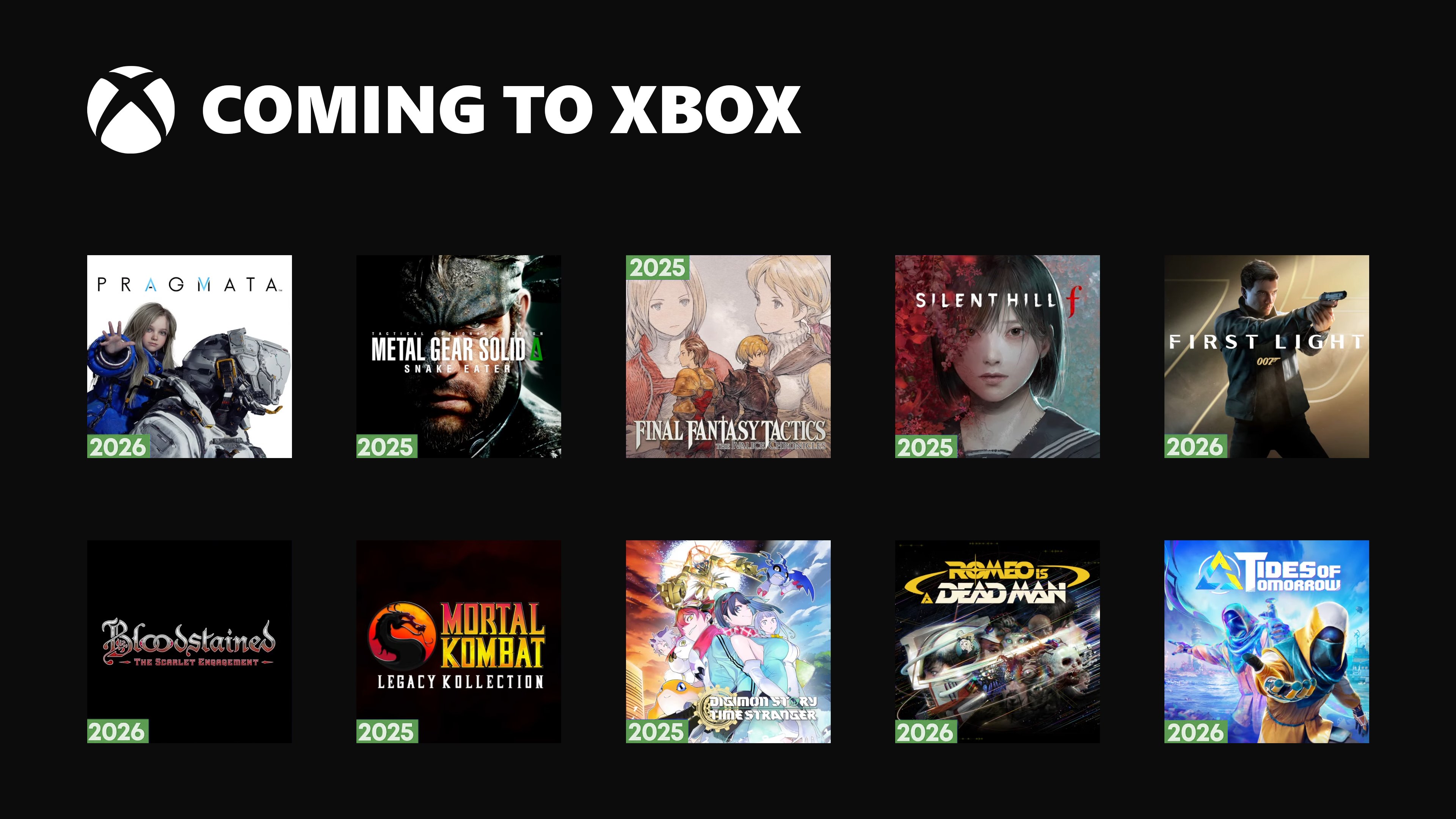 Coming to Xbox - PlayStation State of pLay