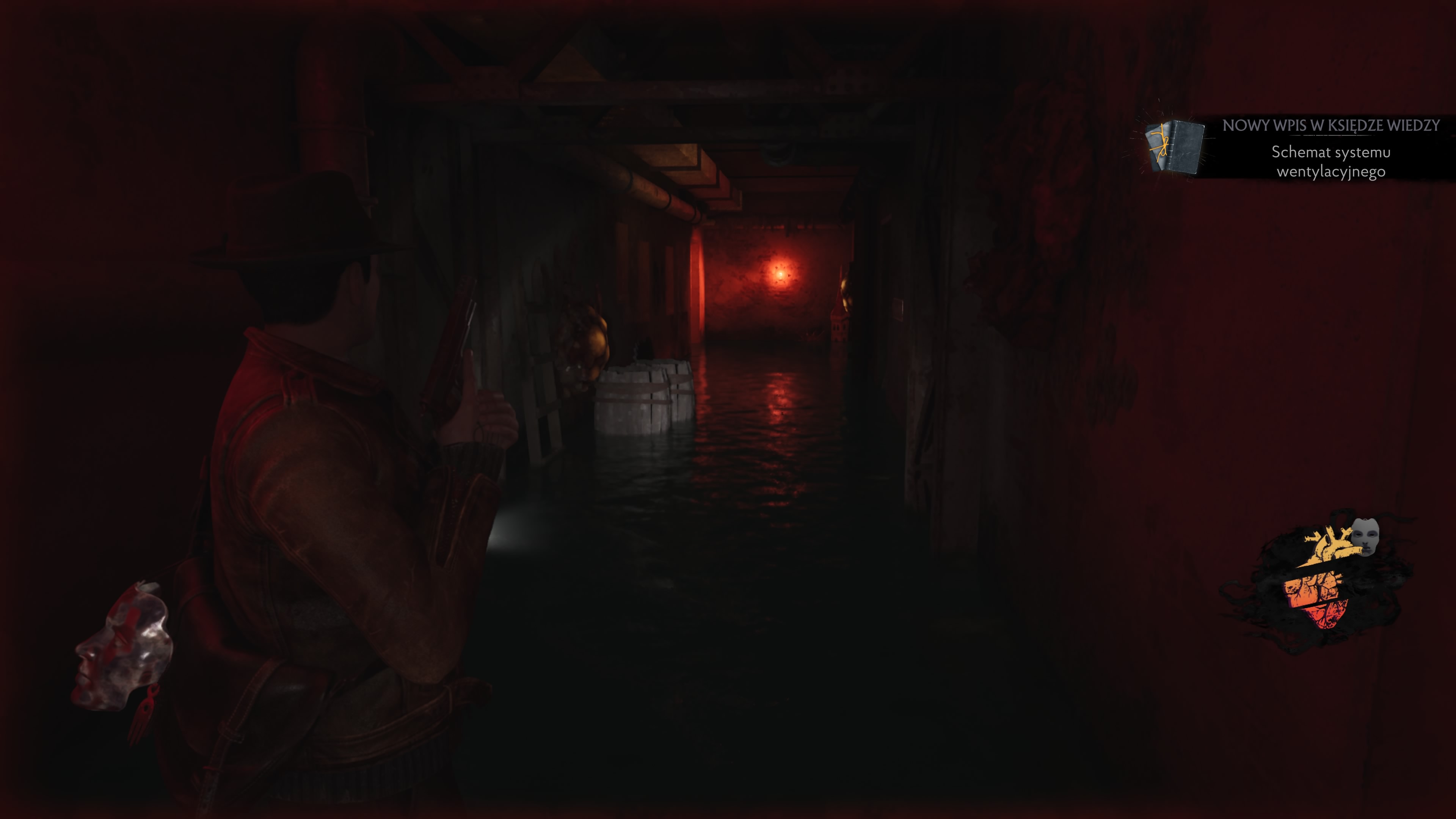 The Sinking City 2 - Hotel Devil's Reef: piwnica, trujący gaz, trzy klucze Lorelei, syrena, szkatułki, scena