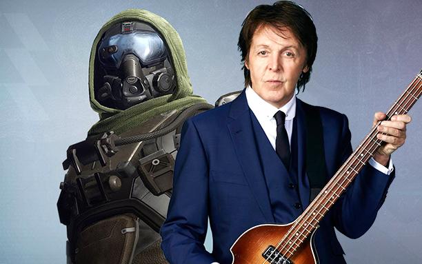 Paul McCartney śpiewa w świecie Destiny - z komicznym efektem