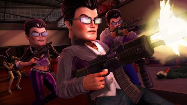 Napad na bank i cios w krocze, czyli Saints Row w pełni...