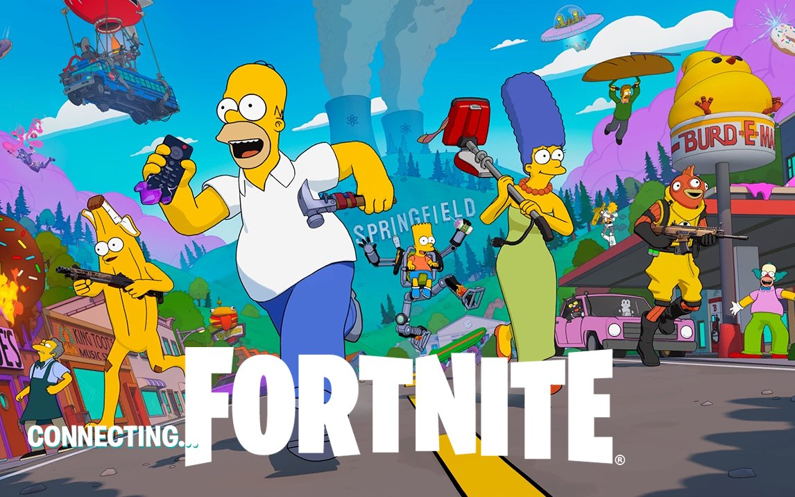 Simpsonowie Fortnite