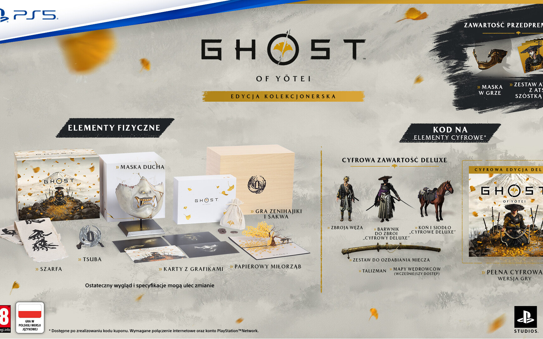 Edycja kolekcjonerska Ghost of Yotei za rekordowo niską cenę! Warto się spieszyć