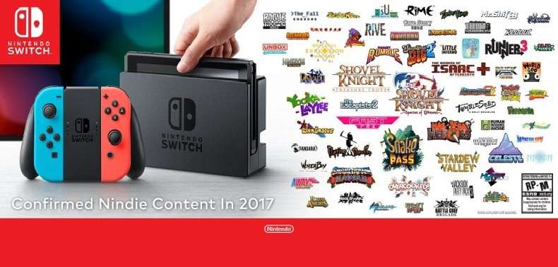 Nintendo Switch otrzyma wielkie wsparcie gier indie